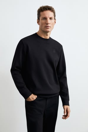 Grand Erkek Sweatshirt Siyah