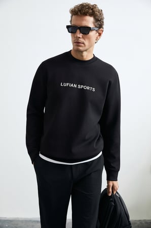 Rowan Erkek Sweatshirt Siyah
