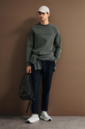 Cooper Erkek Sweatshirt Yeşil