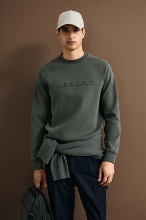 Cooper Erkek Sweatshirt Yeşil