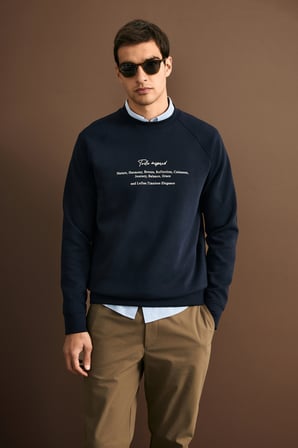 Cole Erkek Sweatshirt Lacivert