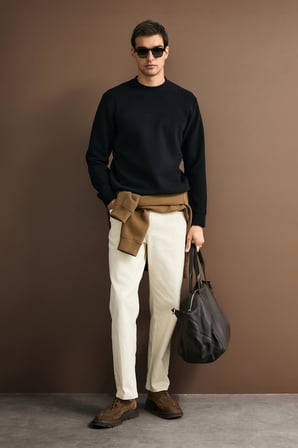 Logan Erkek Sweatshirt Siyah