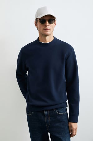 Logan Erkek Sweatshirt Lacivert