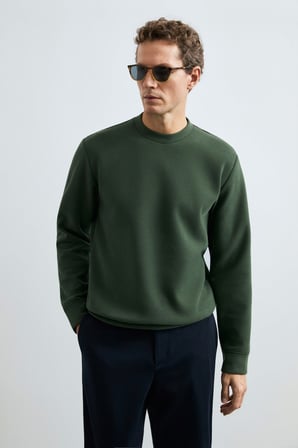 Logan Erkek Sweatshirt Yeşil