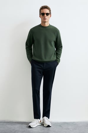 Logan Erkek Sweatshirt Yeşil
