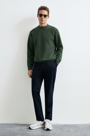 Logan Erkek Sweatshirt Yeşil