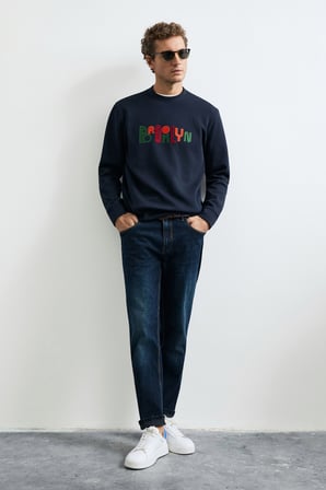 Fınn Erkek Sweatshirt Lacivert