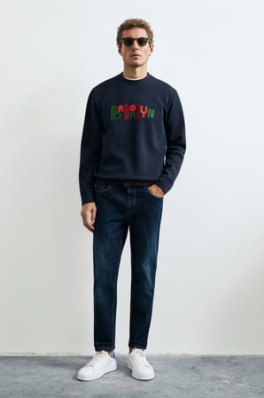 Fınn Erkek Sweatshirt Lacivert