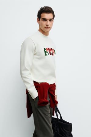 Fınn Erkek Sweatshirt Kırık Beyaz
