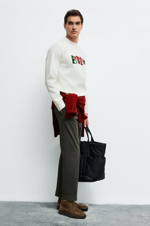 Fınn Erkek Sweatshirt Kırık Beyaz