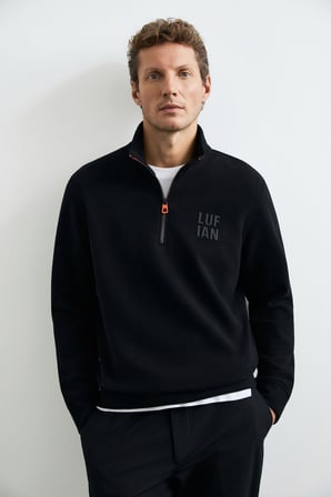 Chase Erkek Sweatshirt Siyah