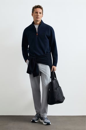 Chase Erkek Sweatshirt Lacivert
