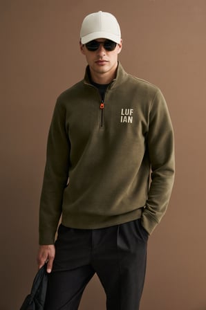 Chase Erkek Sweatshirt Kahverengi