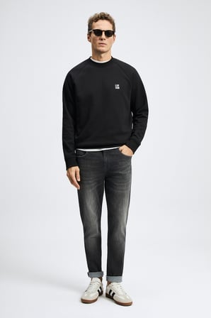Blake Erkek Sweatshirt Siyah