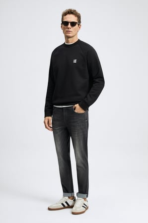 Blake Erkek Sweatshirt Siyah