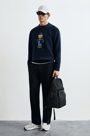 Mıles Erkek Sweatshirt Lacivert
