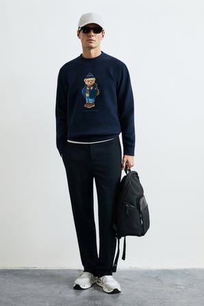 Mıles Erkek Sweatshirt Lacivert