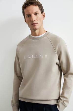 Cooper Erkek Sweatshirt Bej