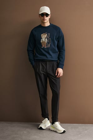 Storm Erkek Sweatshirt Lacivert