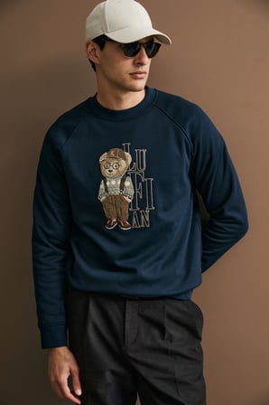 Storm Erkek Sweatshirt Lacivert