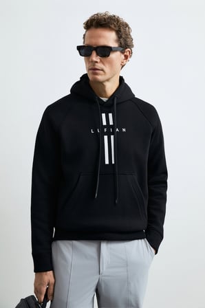 Decland Erkek Sweatshirt Siyah