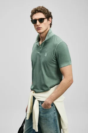 Vernon Smart Erkek Polo Tişört Nefti Yeşil