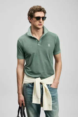 Vernon Smart Erkek Polo Tişört Nefti Yeşil