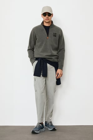 Chase Erkek Sweatshirt Gri