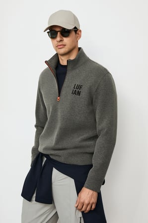 Chase Erkek Sweatshirt Gri