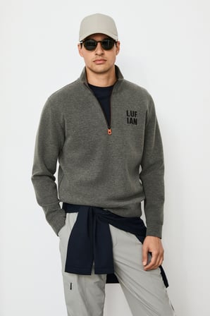 Chase Erkek Sweatshirt Gri