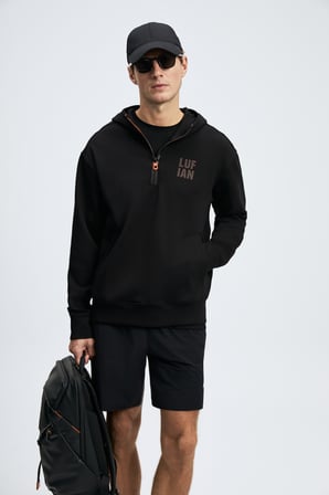 Grayson Erkek Sweatshirt Siyah