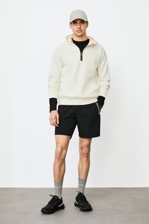 Grayson Erkek Sweatshirt Kırık Beyaz