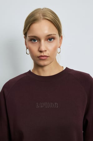 Alıce Kadın Örme Sweatshırt Mor