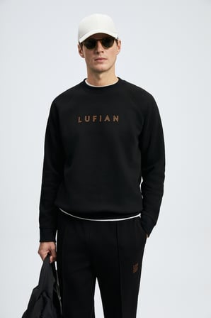 Bren Erkek Sweatshirt Siyah