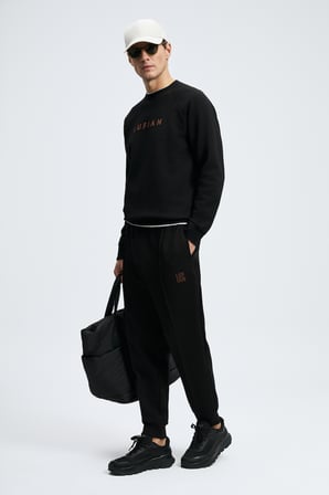 Bren Erkek Sweatshirt Siyah