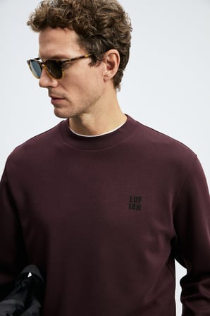 Grand Erkek Sweatshirt Mor