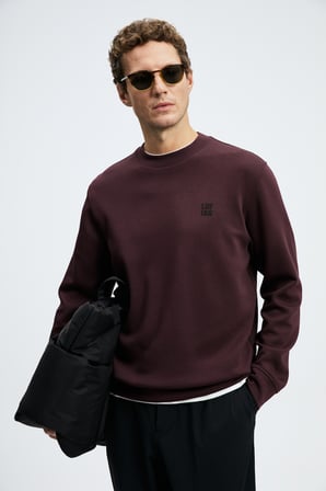 Grand Erkek Sweatshirt Mor