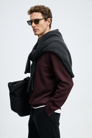 Grand Erkek Sweatshirt Mor