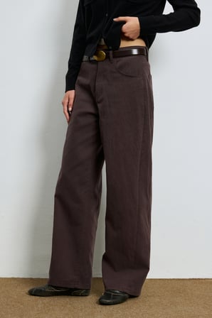 Vera Kadın Denim Modern Fit Kahverengi