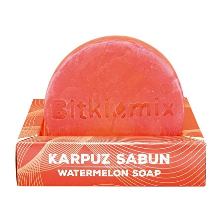 Bitkimix Gliserinli Şeffaf Karpuz Sabun – 100 gr