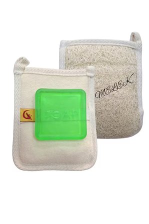 Doğal Kabak Lifli Aloe Vera Sabun Seti Doğal Kabak Lifi Banyo Kesesi - Kabak Lifli Yüz Kesesi
