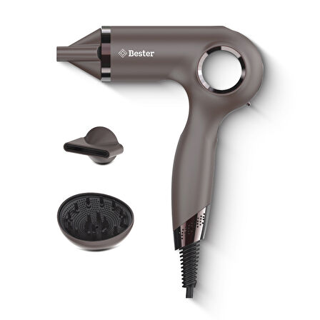Bester HD8002 Saç Kurutma Makinesi 1800W BLDC Fırçasız Motor