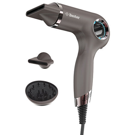Bester HD8002 Saç Kurutma Makinesi 1800W BLDC Fırçasız Motor