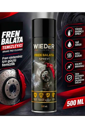WIEDER Fren Balata Temizleme Spreyi 500 ml (400gr)
