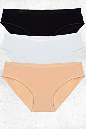 Bsm Kadın Modal 3Lü Bikini Külot 48333 