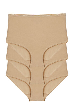 Bsm Kadın Modal Yüksek Bel 3Lü Külot 48633