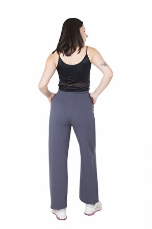 Looksense Kadın Kemerli Çift Köprülü  Pantolon 01014  