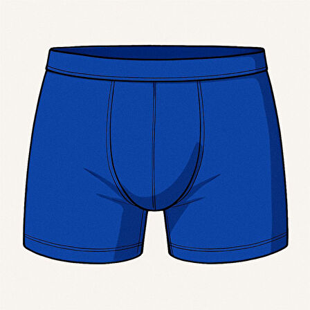 Looksense Erkek Dude İnce Bel Lastikli Likralı Boxer 1200