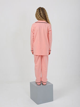 Kız Çocuk Uzun Kollu %100 Pamuklu Pijama Takımı Little Princess