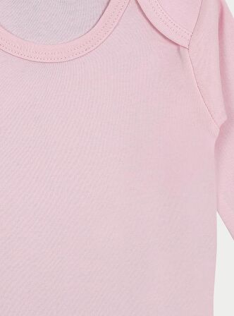 5'li Bebek Uzun Kollu Pamuk Çıtçıtlı Body